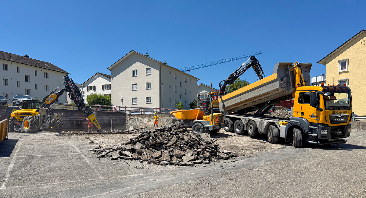 Strassenbauarbeiten